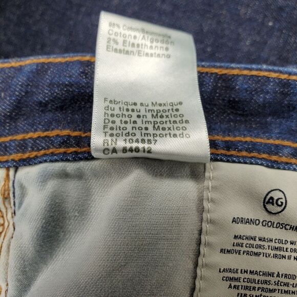 Men's Tellis AG-ed Modern Slim Denim Jeans Size 34 - Picture 10 of 10